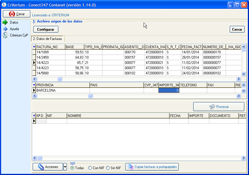 Criterium Conector de Genera347 a Logic