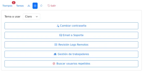 Criterium TyT: administrador del sistema