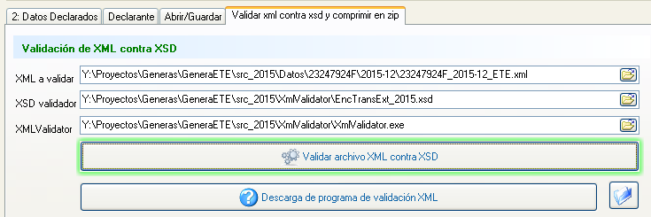 Validar ETE xml