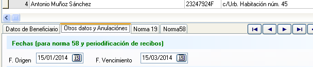 Datos norma 58
