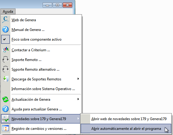 Descubrir novedades de 179 y Genera179