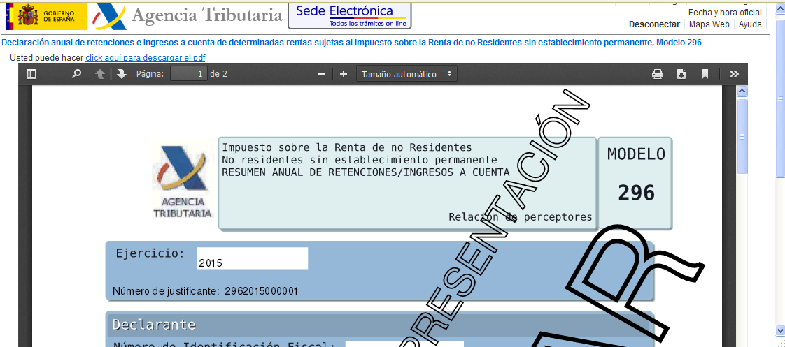 Borrador en pdf del modelo 296
