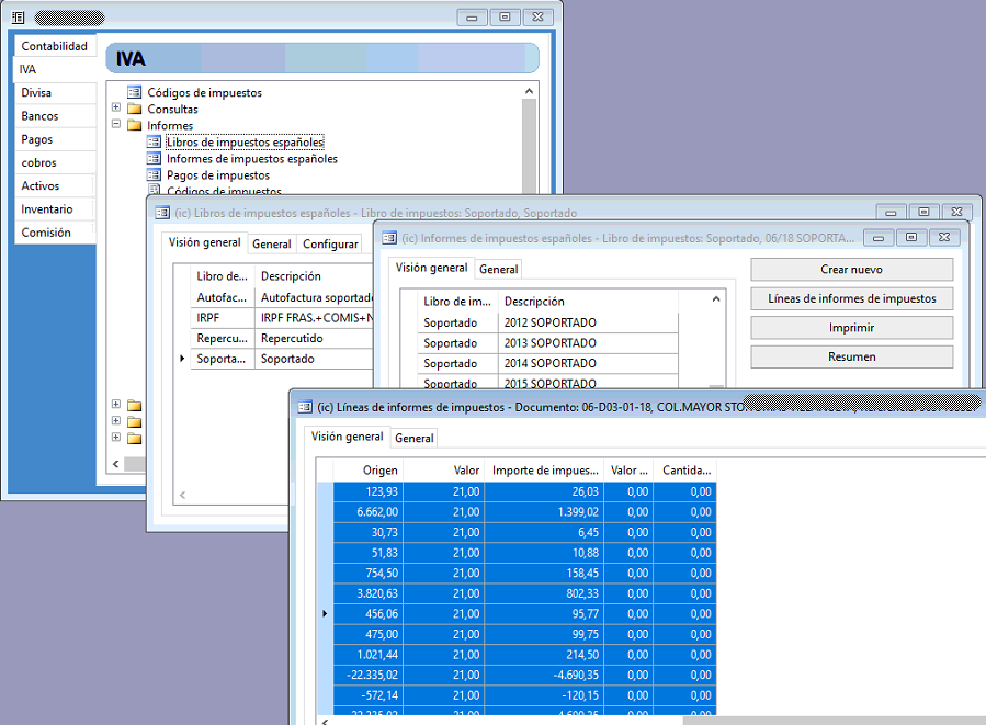 Carga de facturas recibidas en el SII desde Microsoft Dynamics AX
