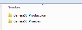 SII mantener varios entornos