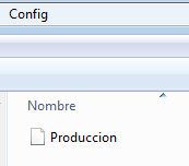 Archivo para activación de entorno producción de SII